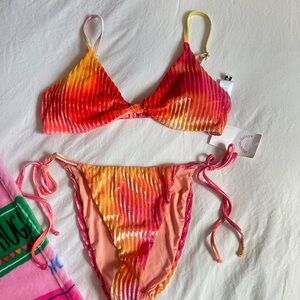 Vibrant Tie-Dye Bikini Set